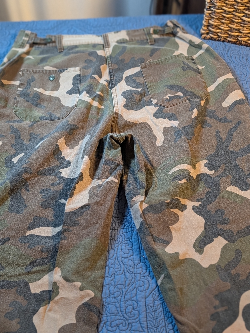 Winchester Men’s Camouflage Cargo Pants Hunting Outdoor Tactical Utility 36x28 - Picture 11 of 16